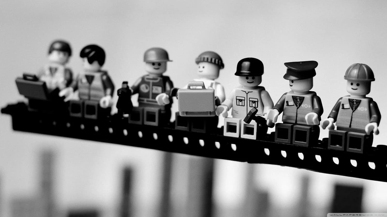 image of some lego minifigs